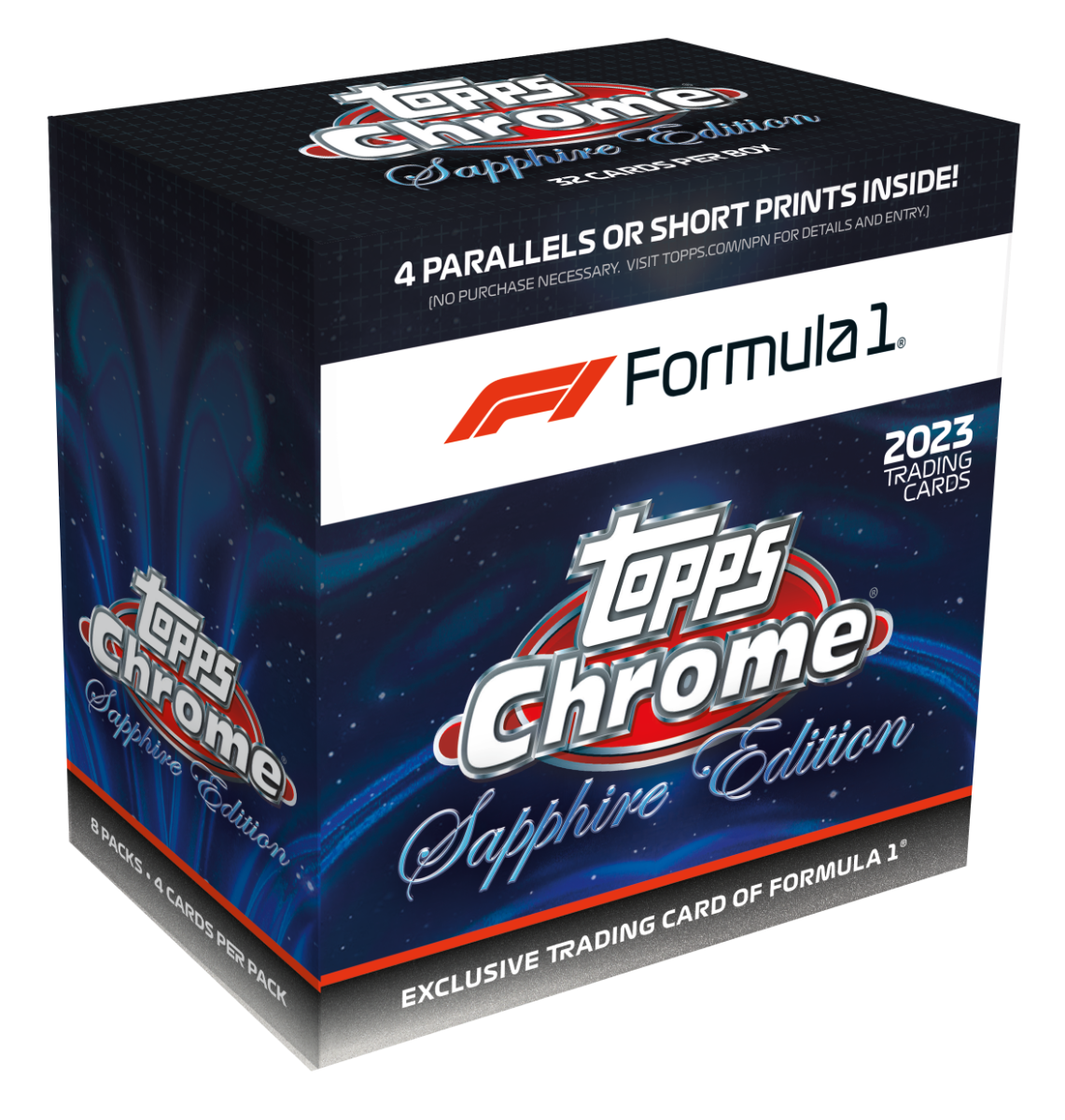 2023 Topps Chrome Formula 1 Racing Sapphire Edition Box