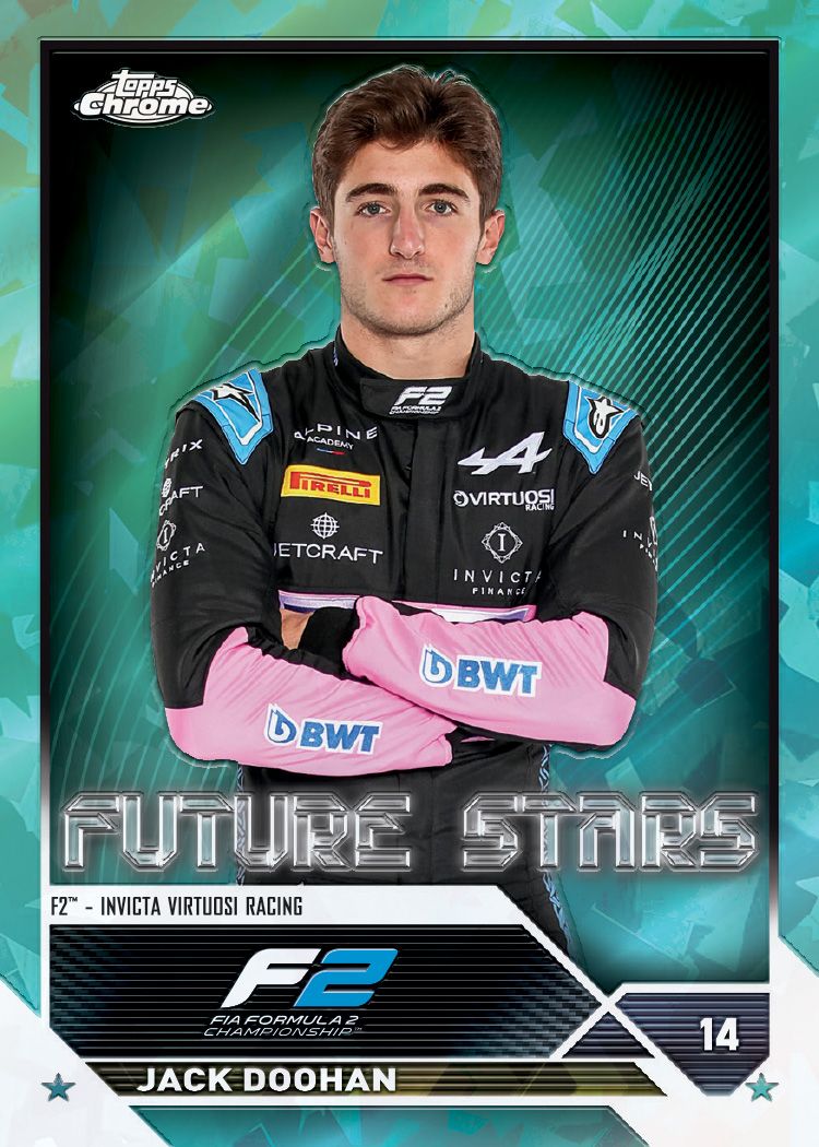 2023 Topps Chrome Formula 1 Racing Sapphire Edition Box