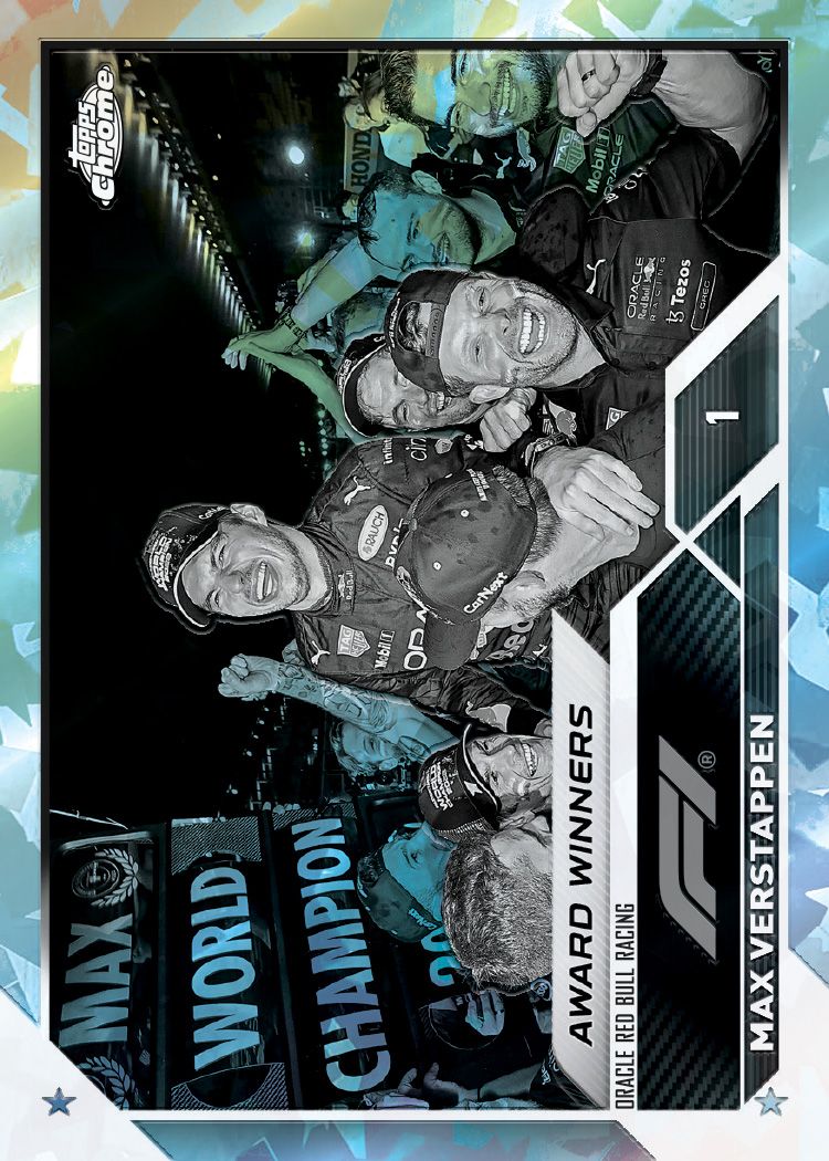2023 Topps Chrome Formula 1 Racing Sapphire Edition Box