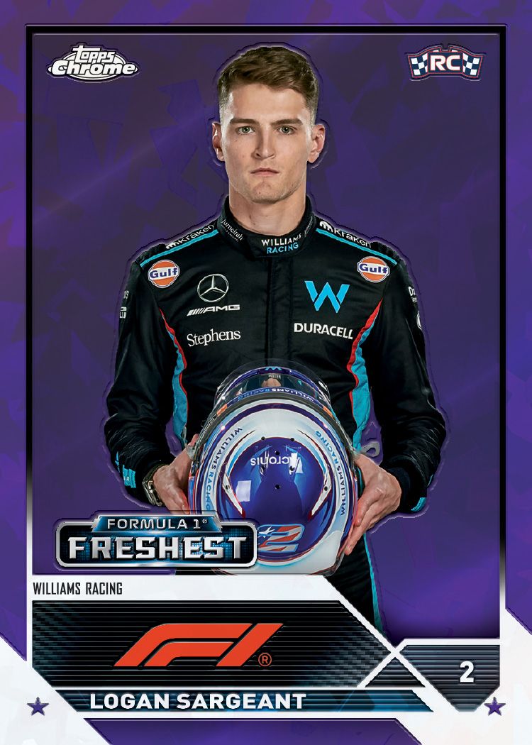 2023 Topps Chrome Formula 1 Racing Sapphire Edition Box