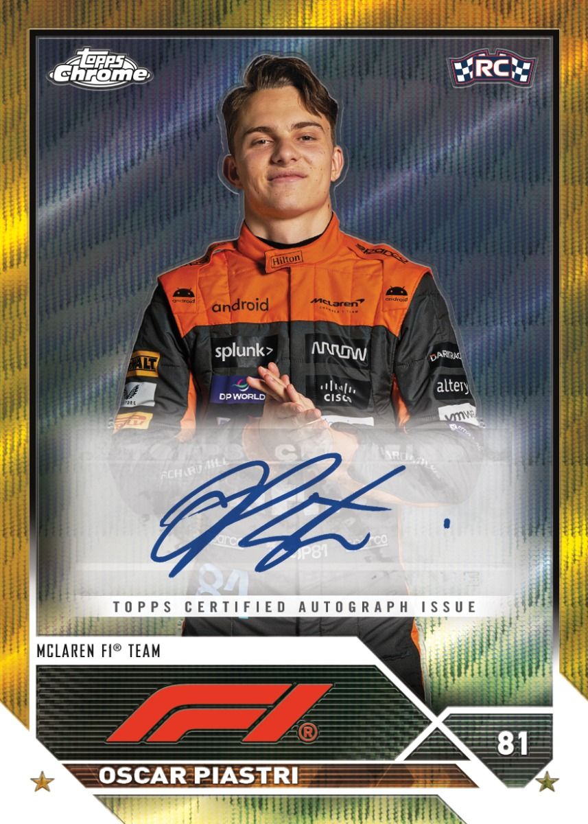 2023 Topps Chrome® Formula 1 - Hobby Box